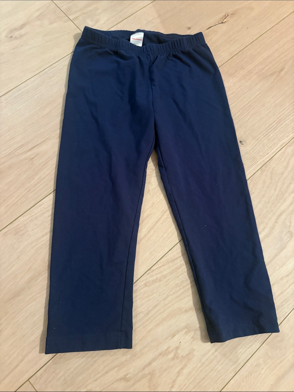 NWOT* Hanna Andersson Navy Elastic-Waist Capri Pants